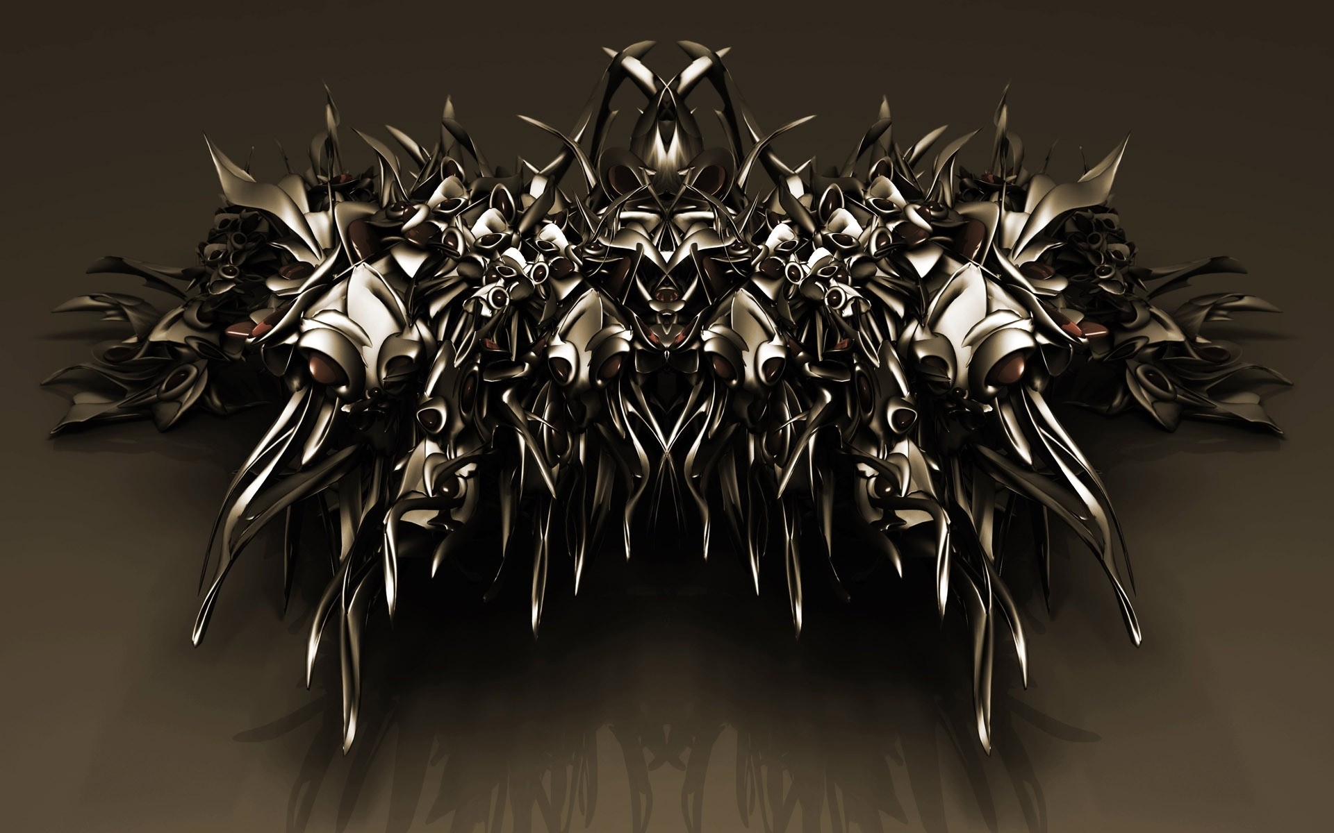 abstração ferro metal decoração exposição aço arte vintage cromo desktop luxo brilha ainda vida design parafuso ouro gráfico textura afiado