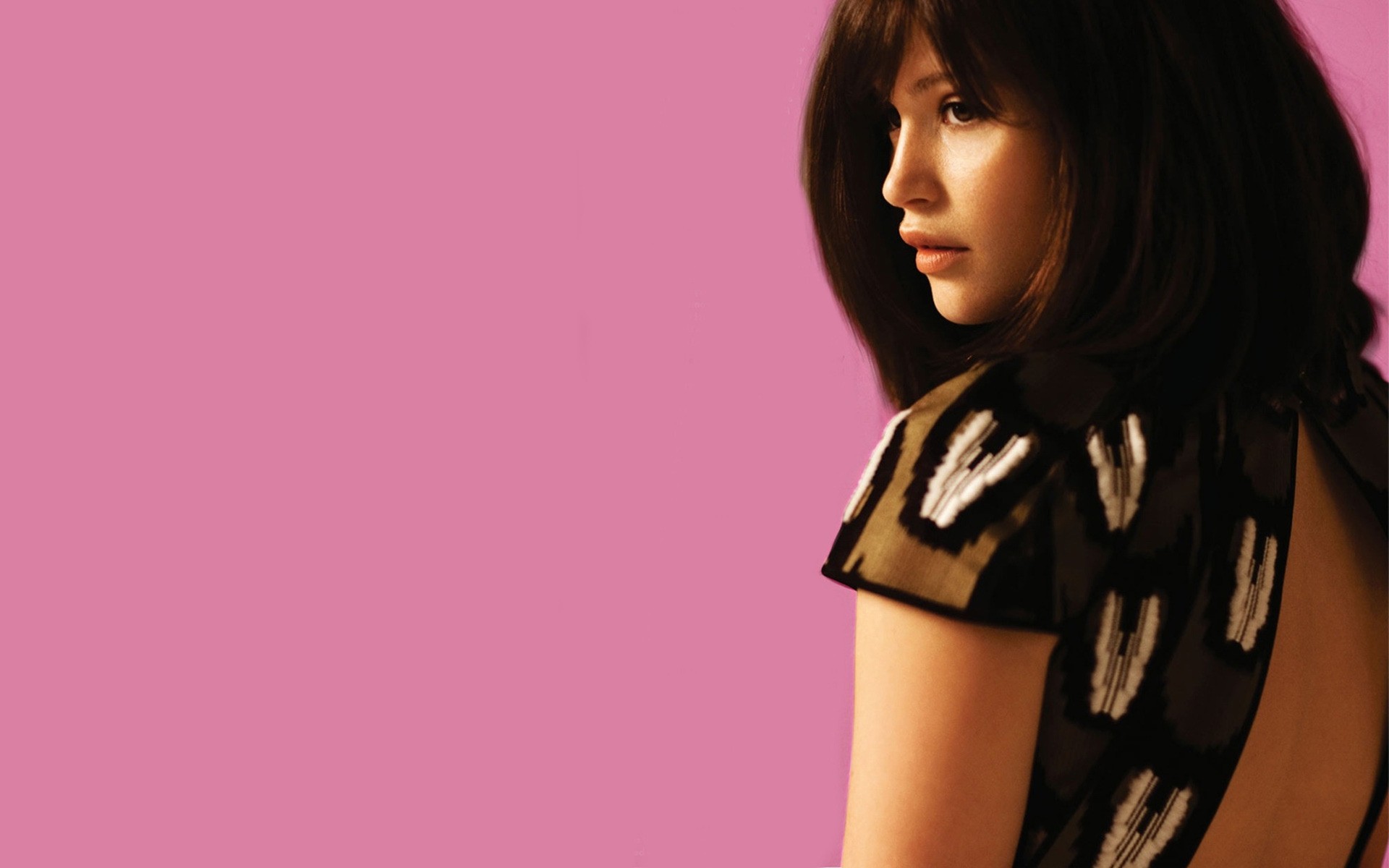 mulher retrato menina moda modelo sexy adulto rosa