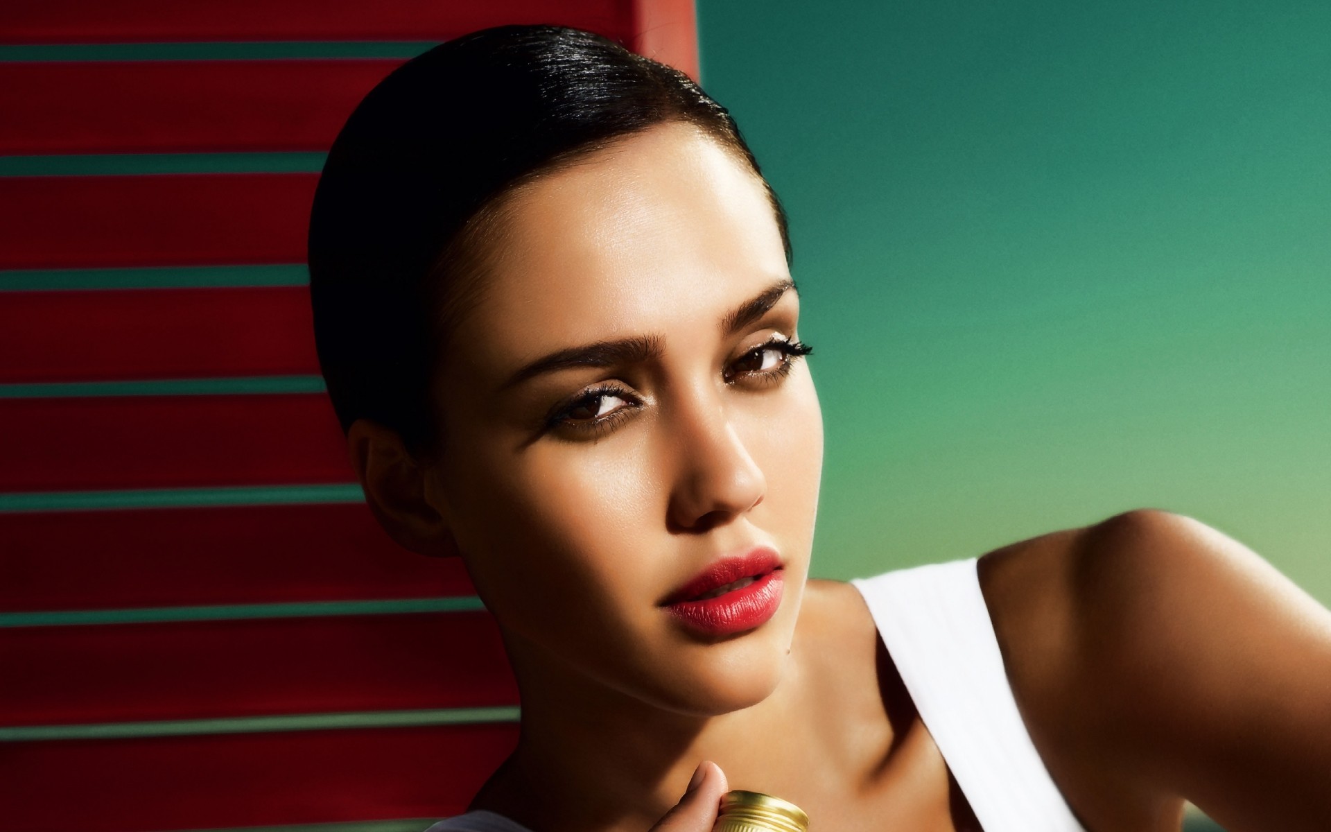 mulher moda glamour sexy retrato olho elegante lábios