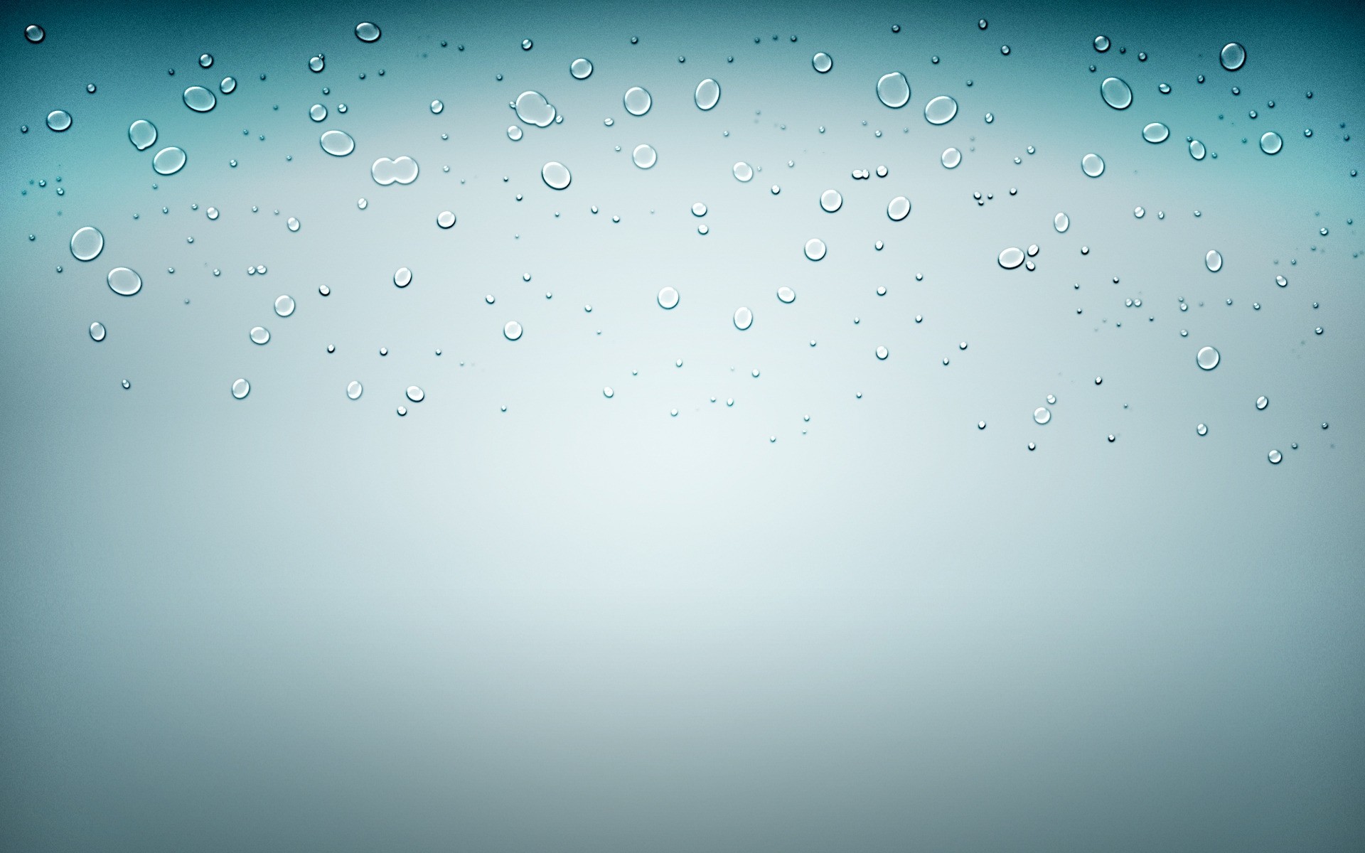 chuva queda resumo molhado luz gotas orvalho turquesa bolha limpo frio líquido respingo fluxo claro fundo suave arte desktop papel de parede mínimo gotas