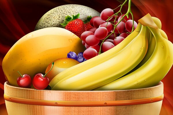 Frutas suculentas no prato. Figura