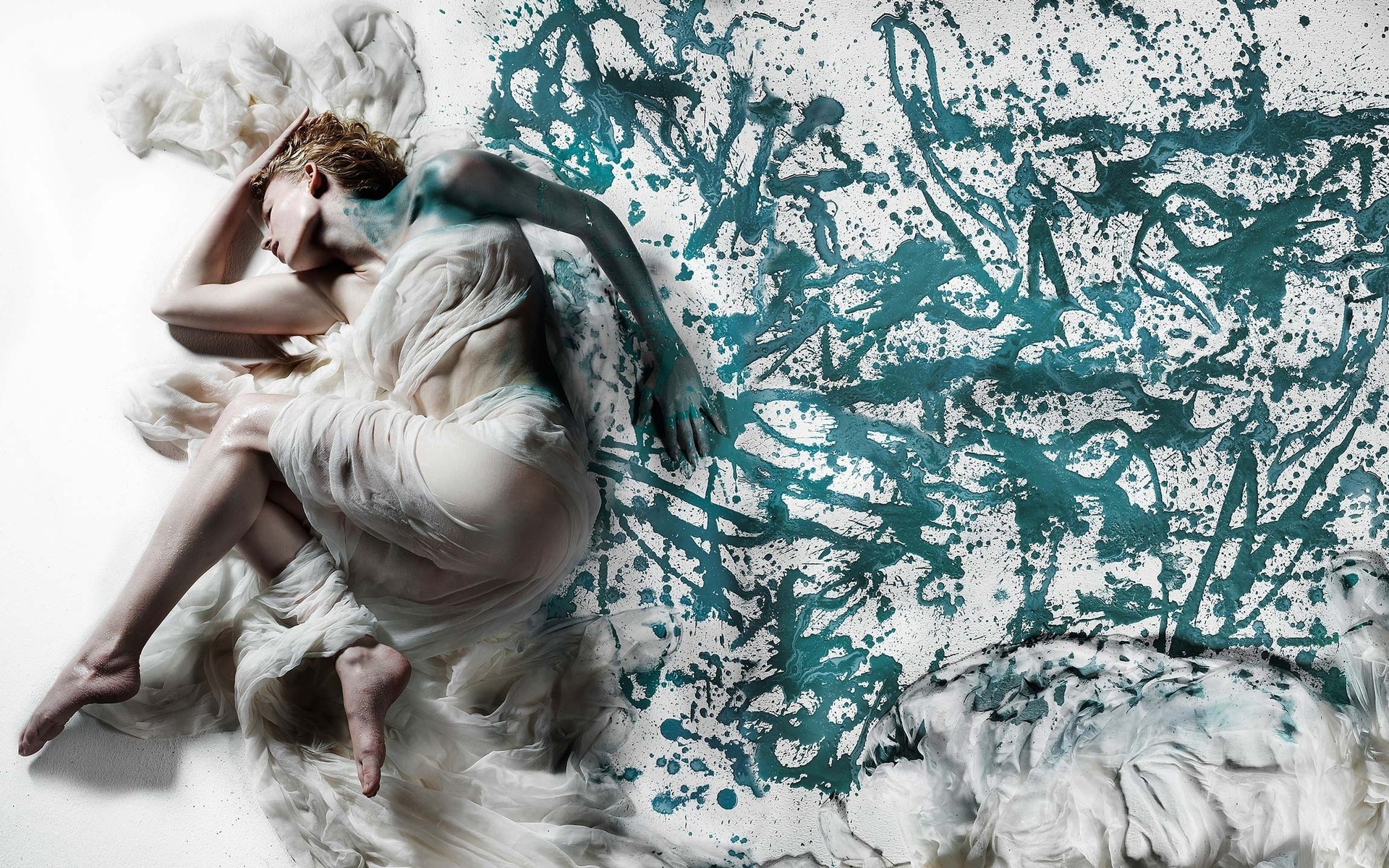 solteiro mulher adulto arte menina retrato ilustração desktop moda modelo foto imagem pintura