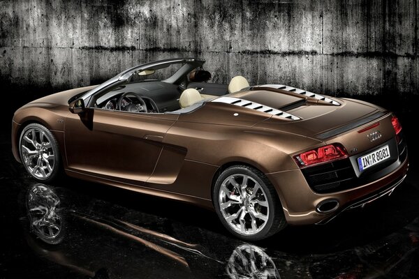 Audi open-top coupé