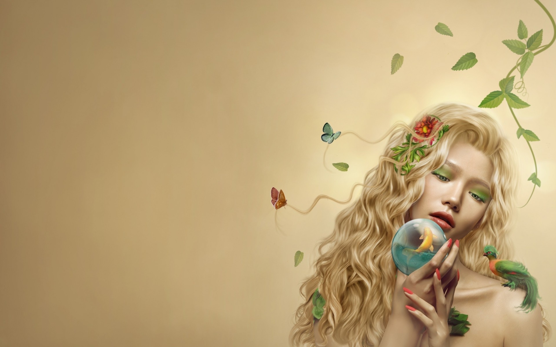 menina retrato arte flor mulher cor modelo