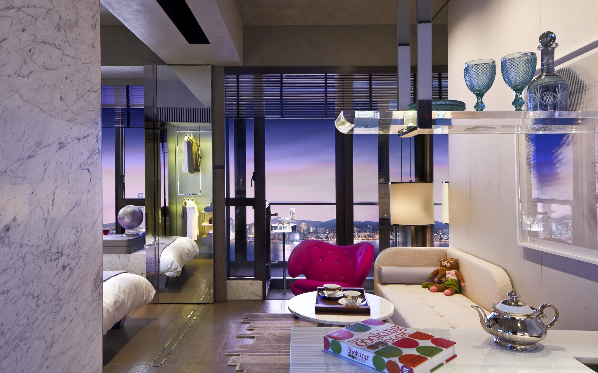 móveis quarto interior piso design de interiores mesa assento casa janela cadeira moderna casa lâmpada apartamento prateleira tapete espelho sofá luxo dentro cadeira