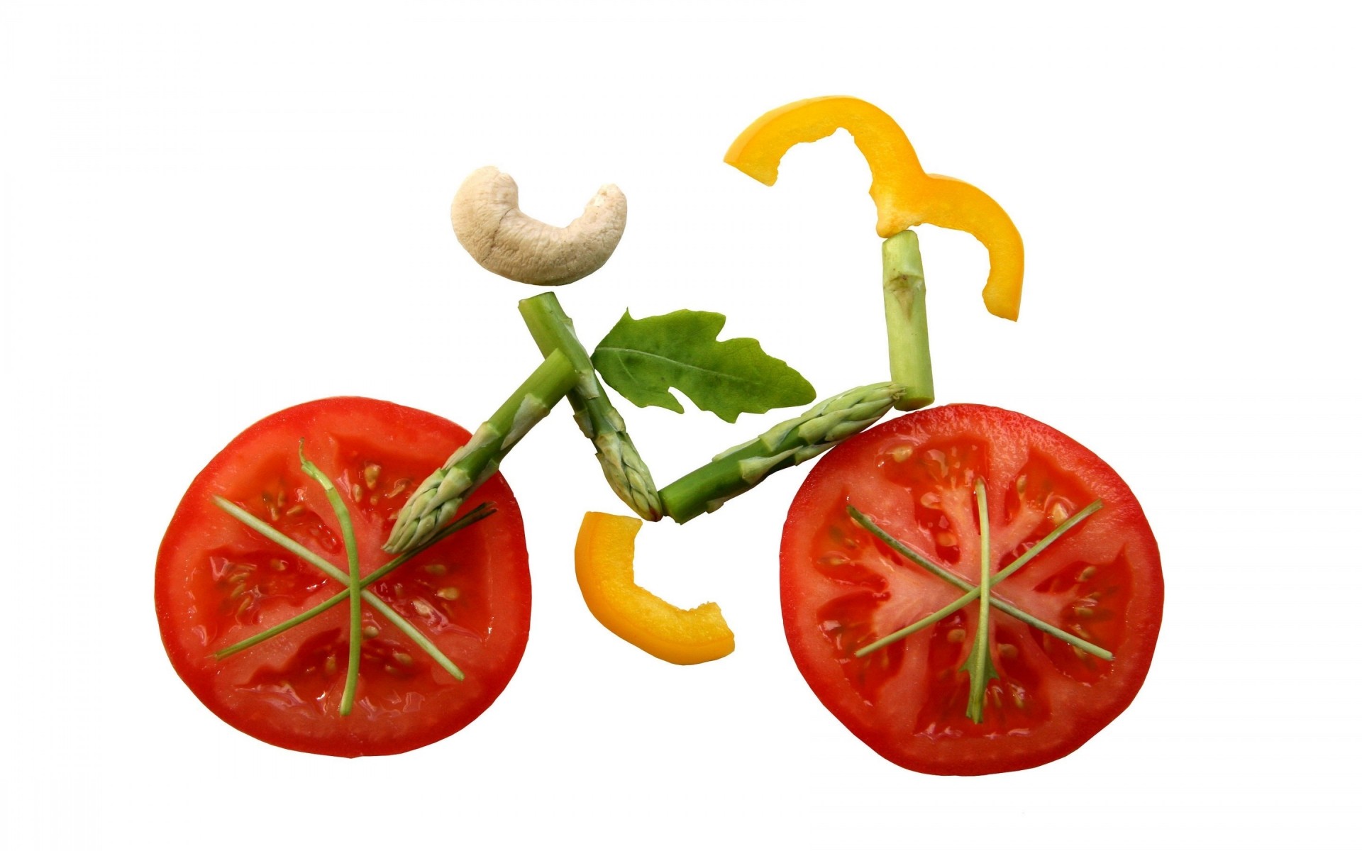 comida saudável vegetal comida tomate cozinhar saúde isolado delicioso dieta suculento folha frescura bicicleta