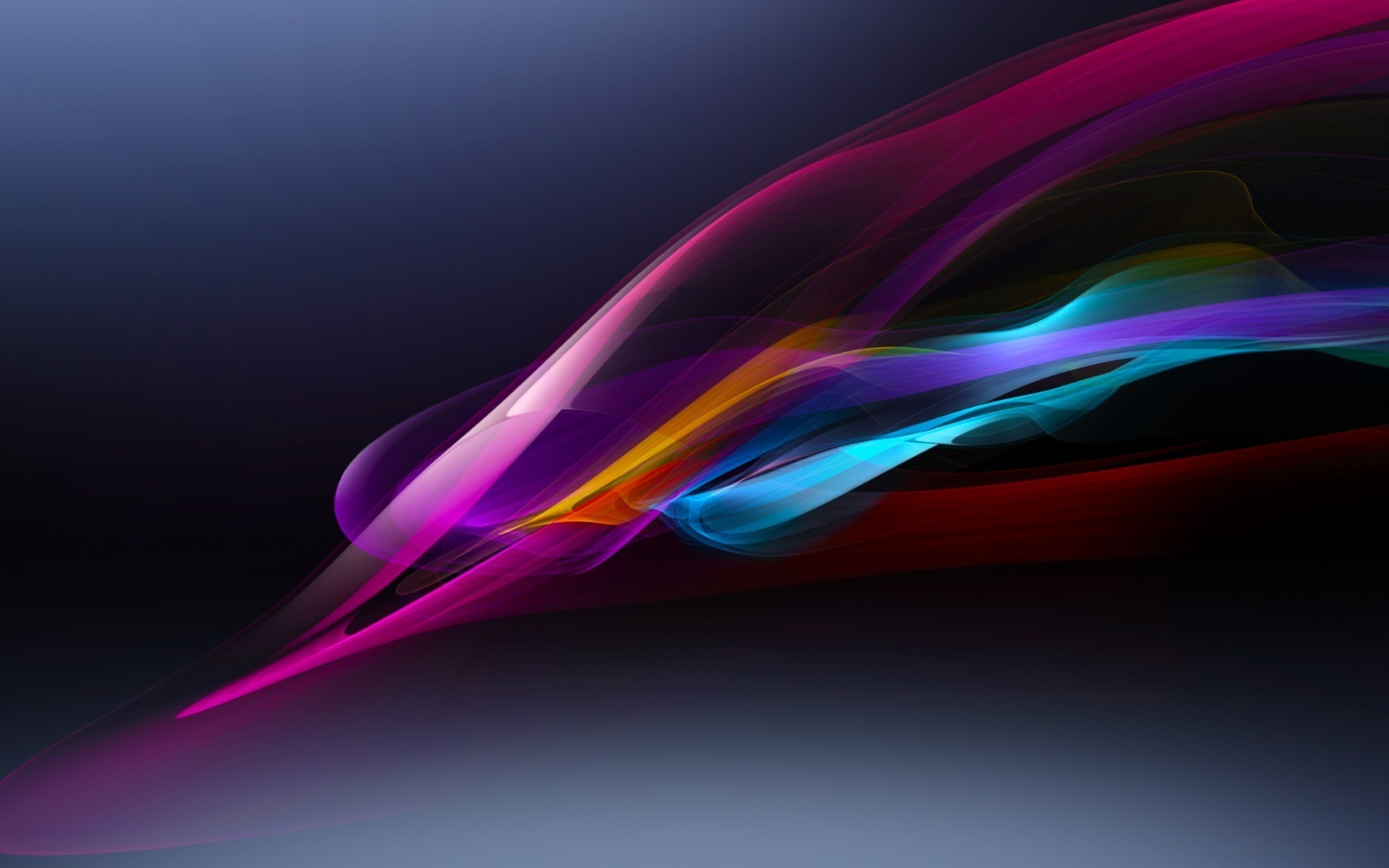 sony arte ilustração resumo gráfico futurista cor curva borrão dinâmico movimento forma design linha artístico brilhante papel de parede desktop surreal gradiente fractal smartphone xperia tsu tecnologia técnico alta tecnologia