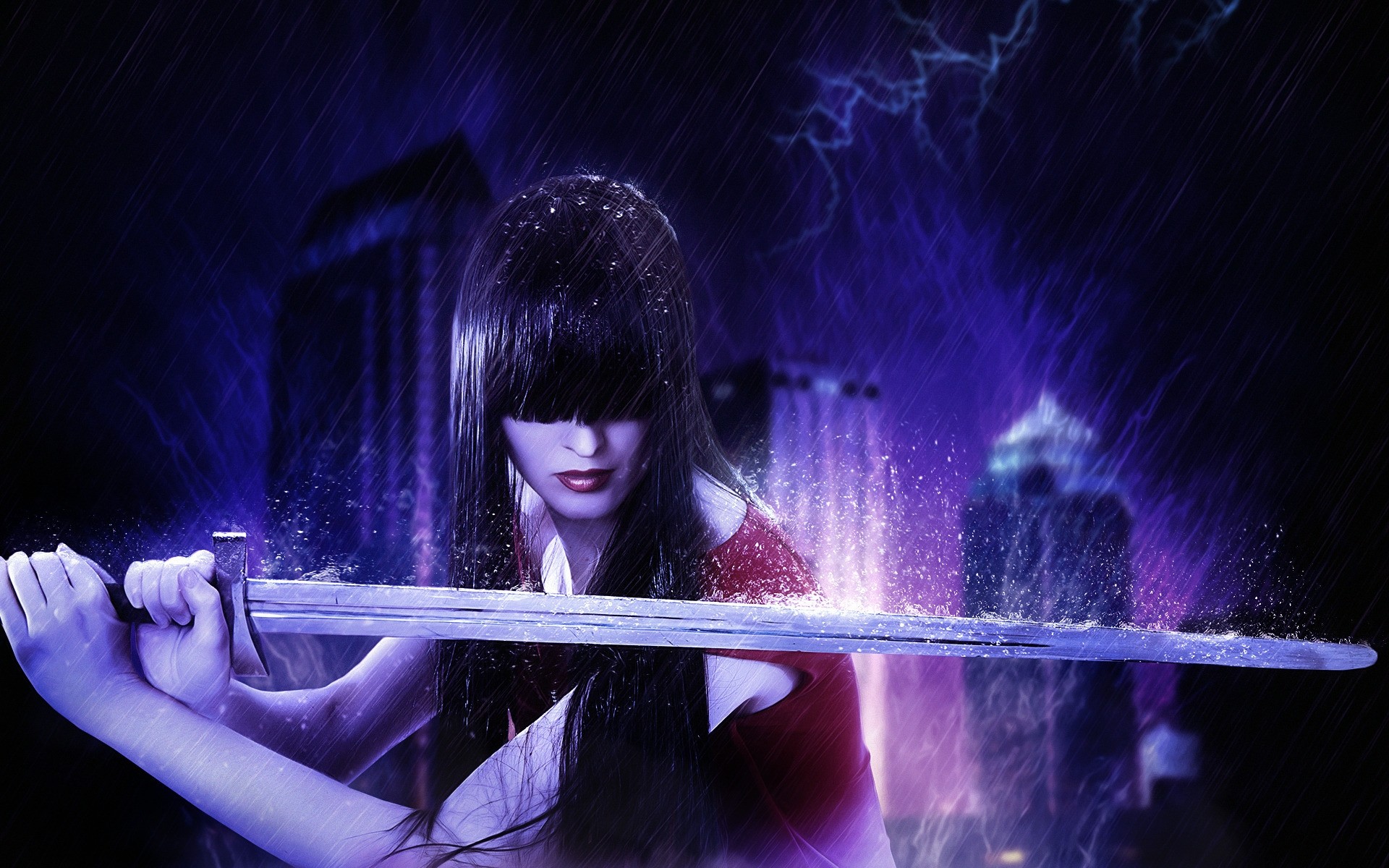 música escuro fumaça tecnologia concerto abstrato luz fantasia energia desempenho arte espada guerreiro