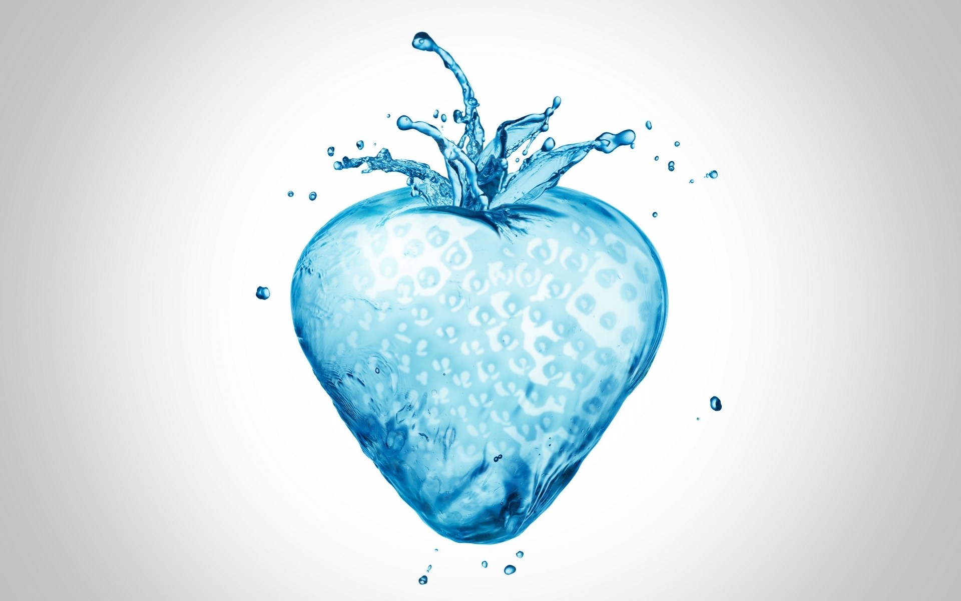 gota respingo água molhado bolha movimento limpo morango