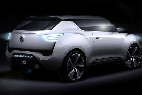 Ssangyong e XIV conceito traseiro