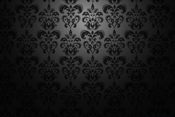 Papel de parede barroco retro para salão
