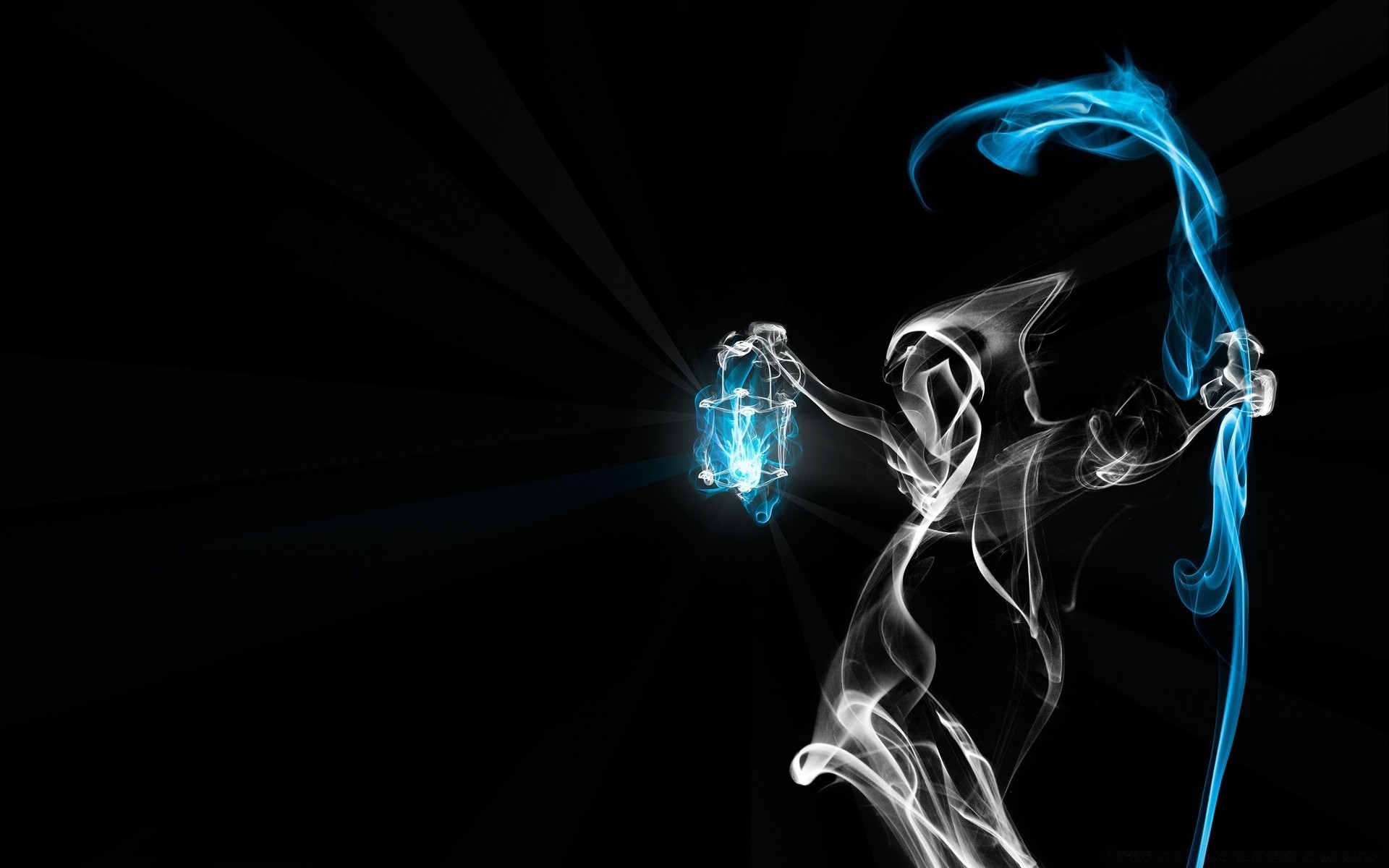 preto fumaça abstrato chama luz desktop arte escuro design forma energia gráfico onda