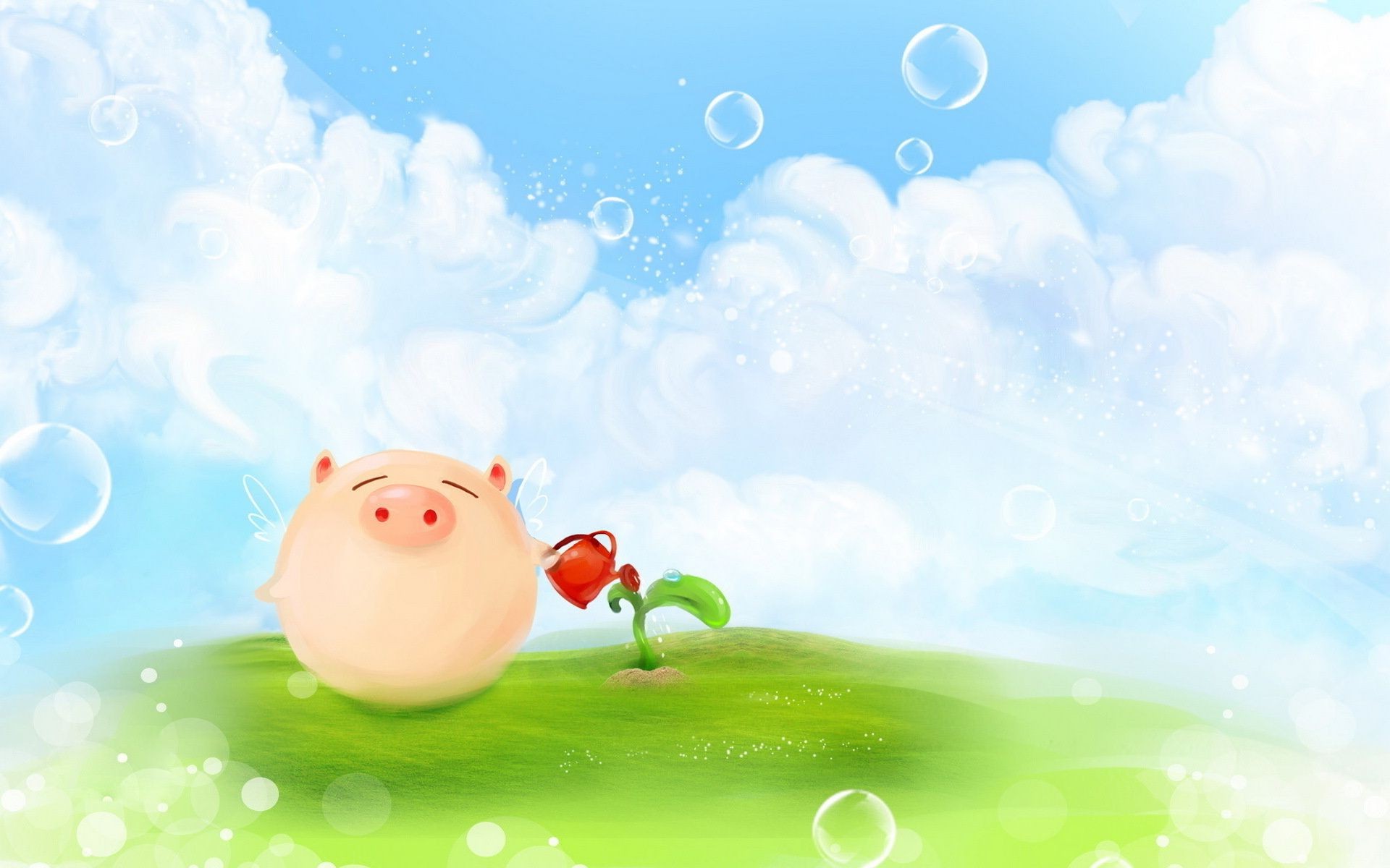 natureza verão desktop céu gota água bolha