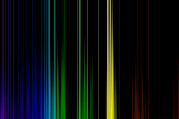 Cores brilhantes no papel de parede, textura na área de trabalho