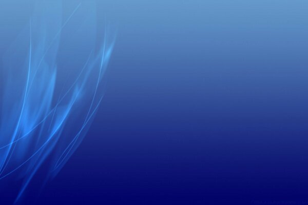 Fundo azul com fumaça azul
