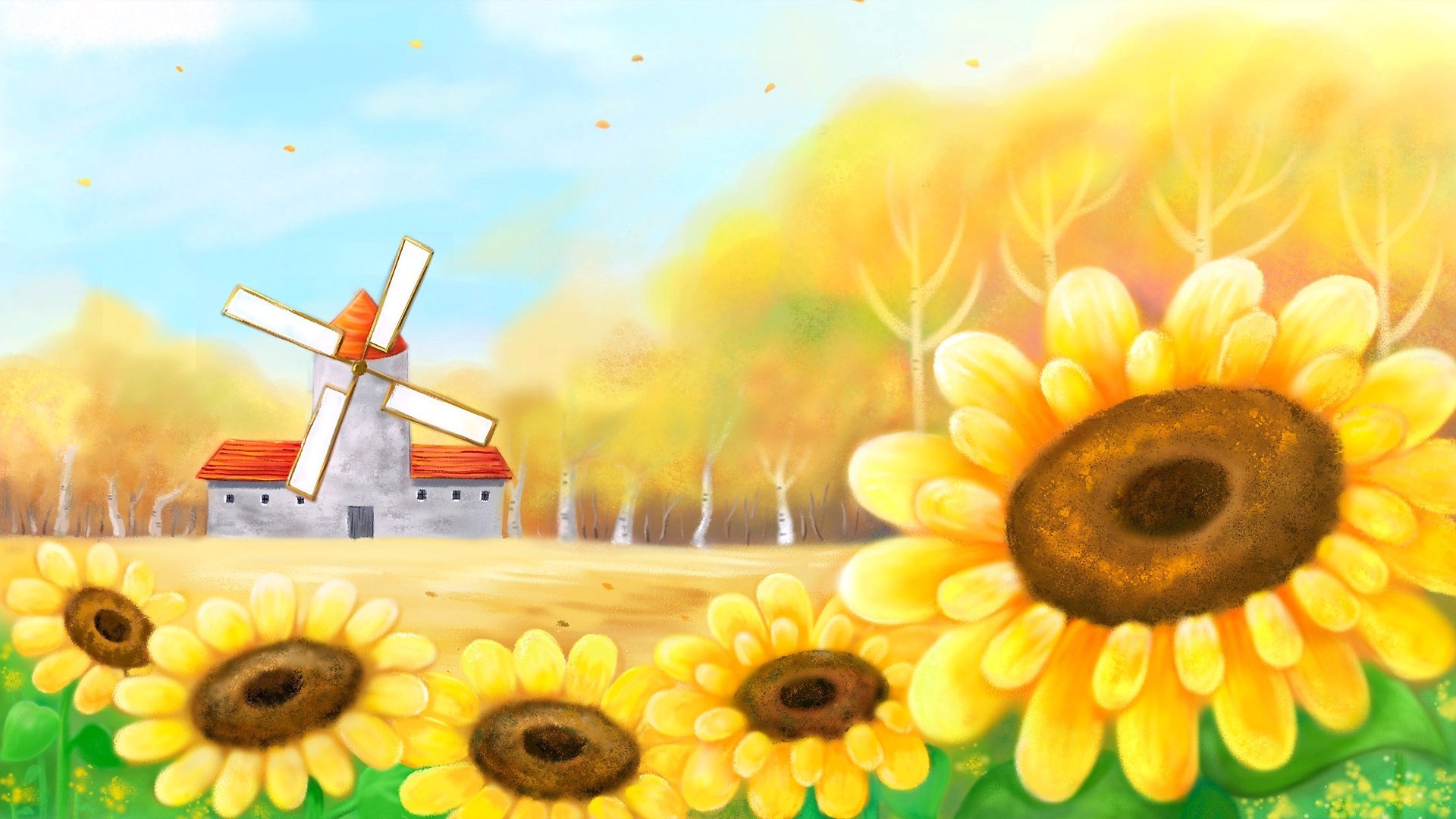 desenhos desktop flor flora cor natureza verão sol campo bonito brilhante