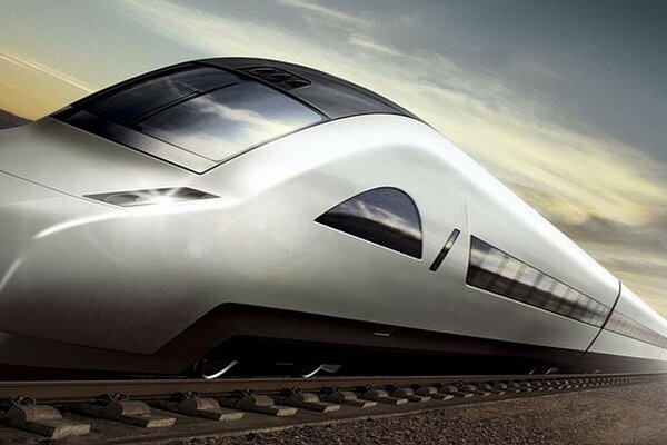 Trem de alta velocidade do futuro