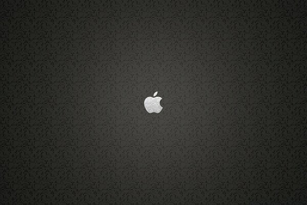 Logotipo do iPhone em fundo cinza