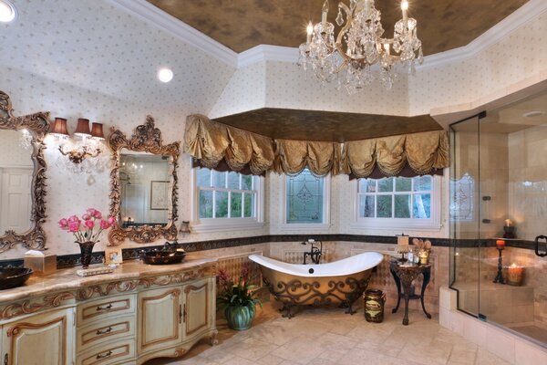 Design de interiores. Quarto de banho
