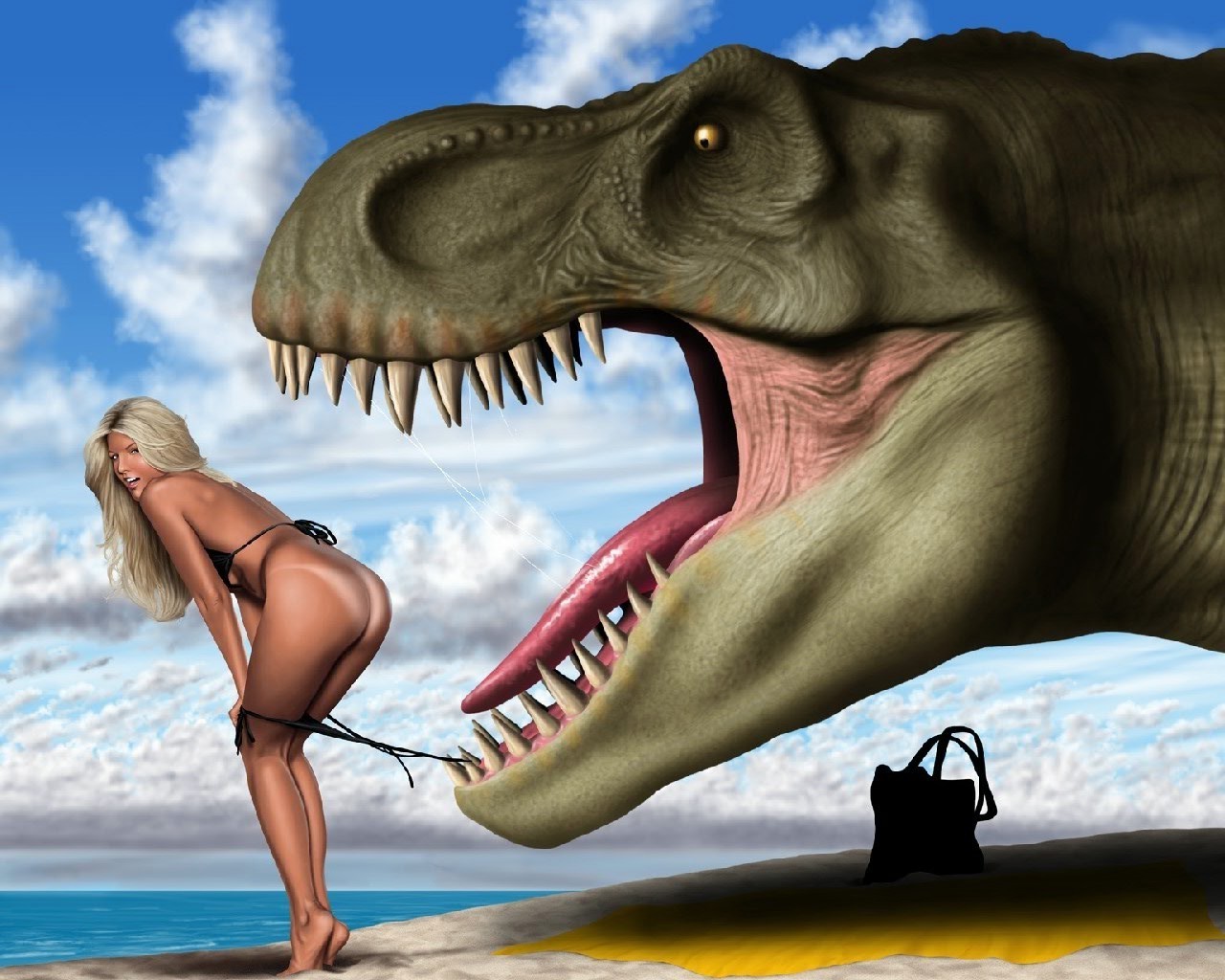 animal ilustração água