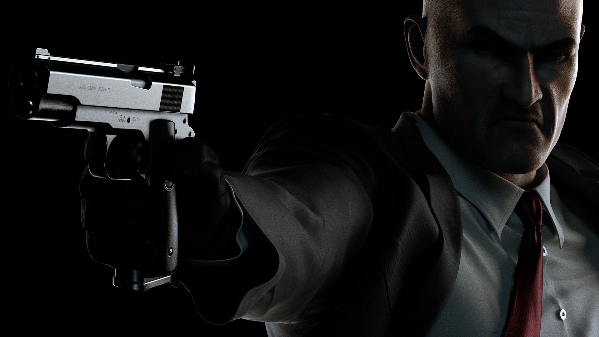 hitman polícia crime arma homem armas segurança força arma dentro de casa perigo arte retrato