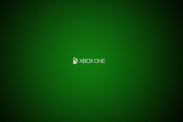 Logotipo do Xbox One no Spotlight em um fundo verde