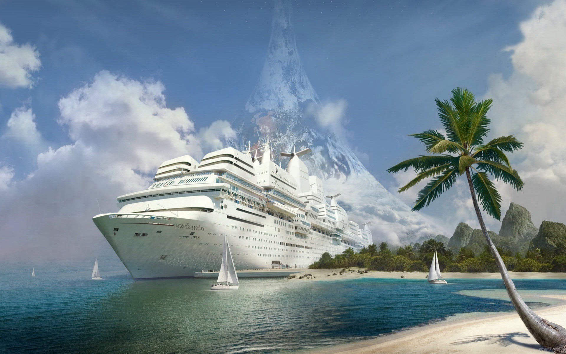 viajar água oceano tropical mar praia verão céu férias mar ilha exóticas turismo