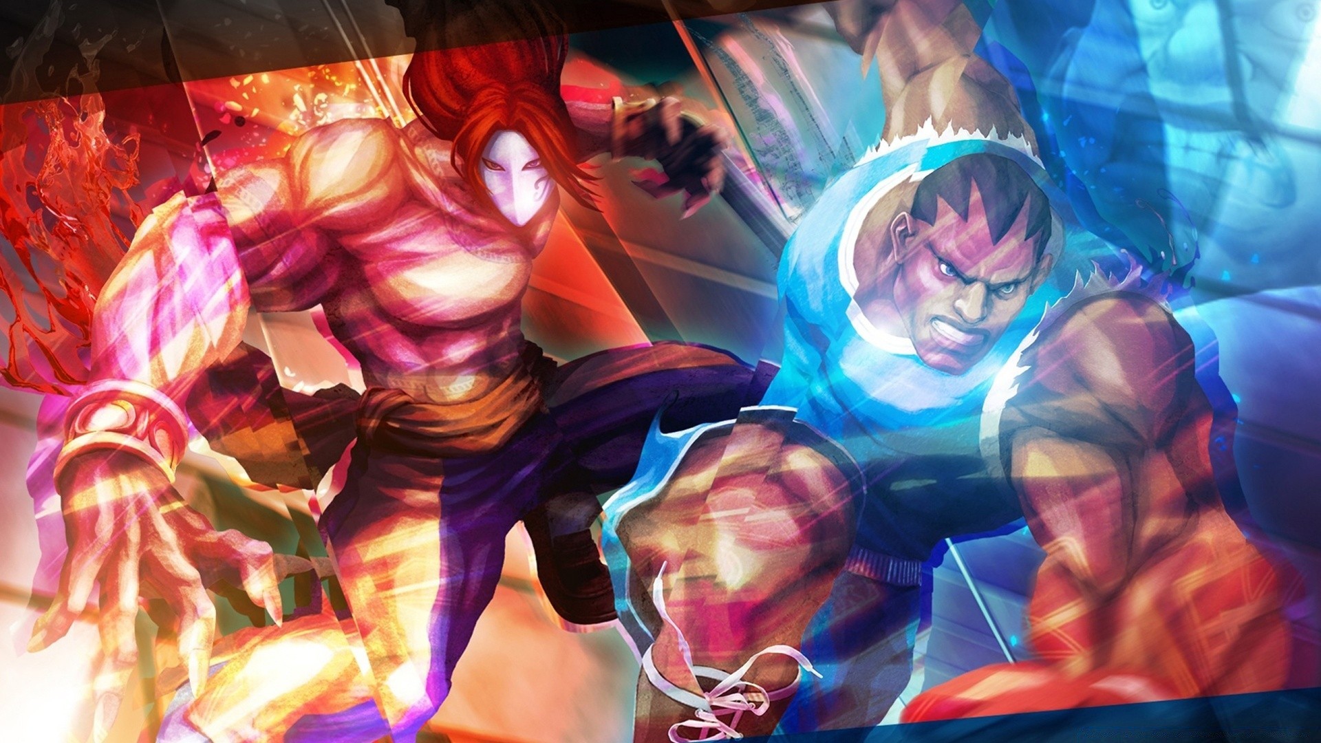 street fighter arte brilhante borrão abstrato música férias diversão