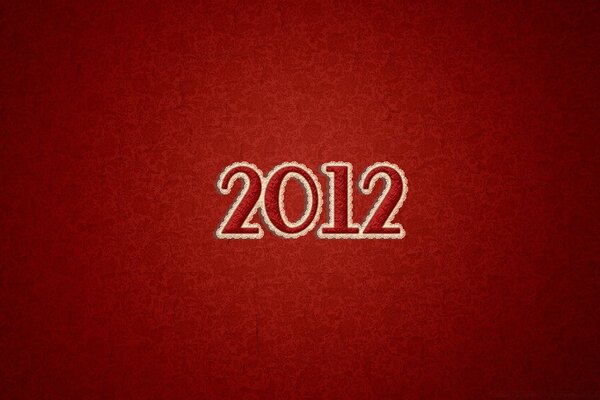 2012 em vermelho