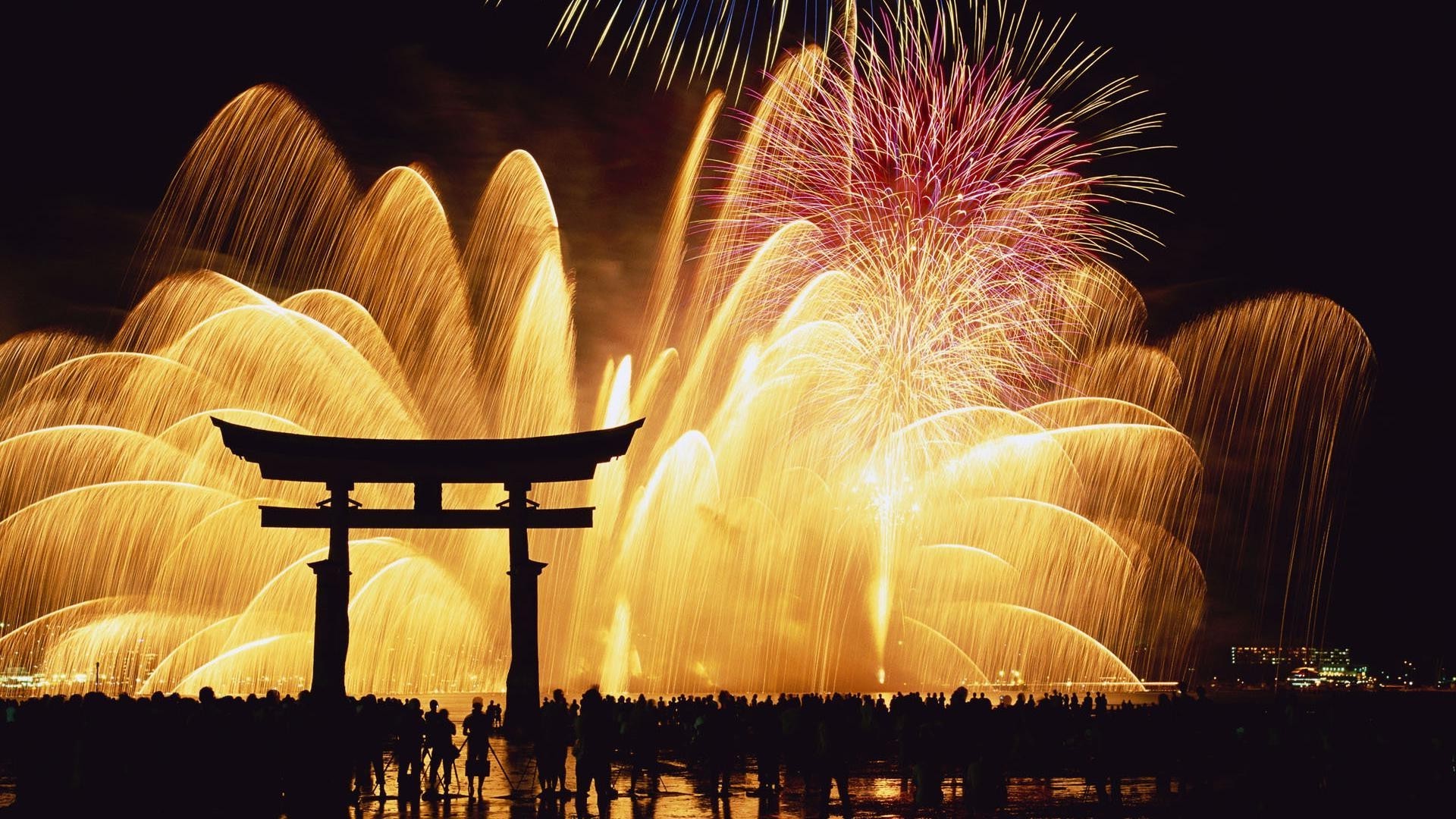 fogos de artifício luz viagens