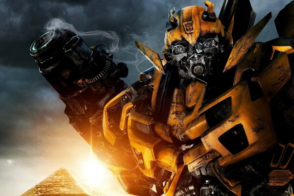 A transformação Perfeita de um Transformer em uma nave espacial