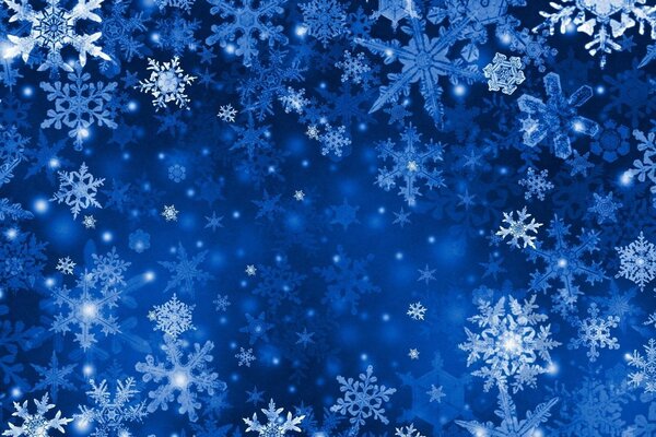 Noite de Natal flocos de neve