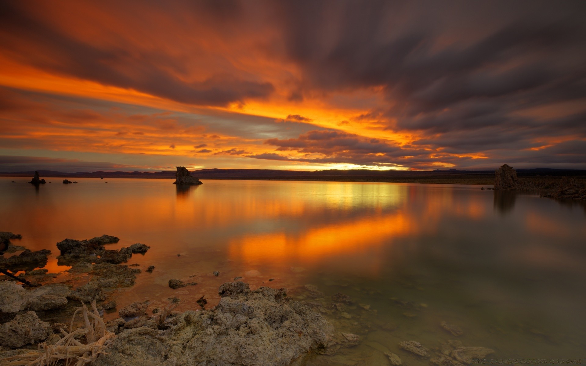 lagos pôr do sol água amanhecer reflexão noite crepúsculo sol céu praia
