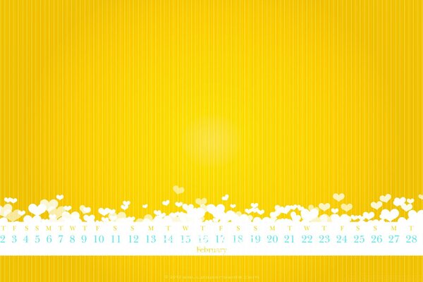 Design de Natal amarelo na mesa
