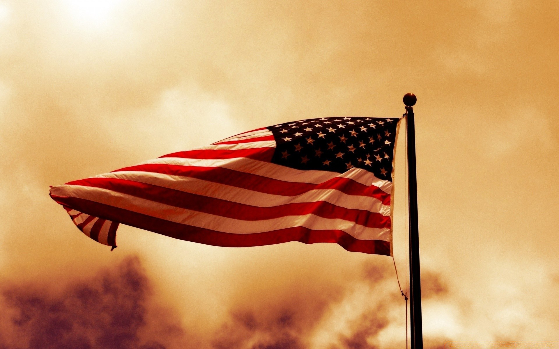 américa bandeira vento patriotismo amanhecer país liberdade tira pôr do sol