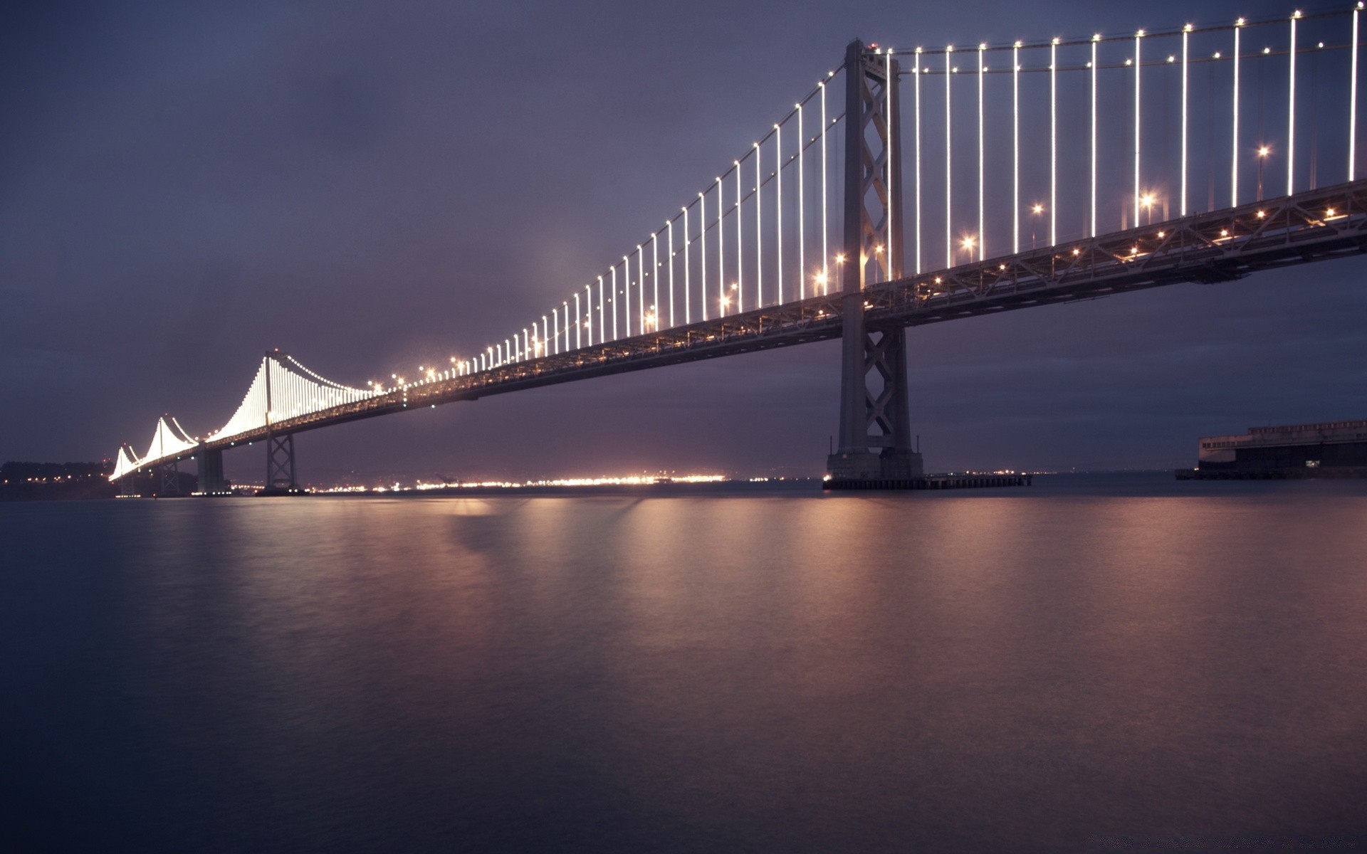 américa ponte água ponte suspensa rio pôr do sol arquitetura cidade viagens céu sistema de transporte conexão reflexão anoitecer noite amanhecer luz casa urbano