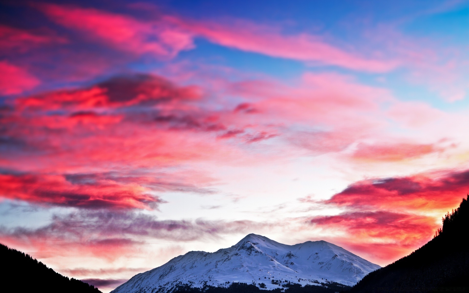 europa pôr do sol céu montanhas natureza amanhecer ao ar livre crepúsculo viajar paisagem à noite panorâmica neve nuvem alta sol bom tempo verão pico da montanha